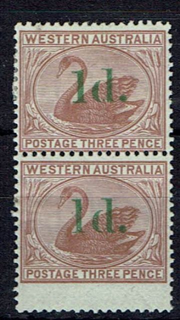 Image of Australian States ~ Western Australia SG 91b MM British Commonwealth Stamp
